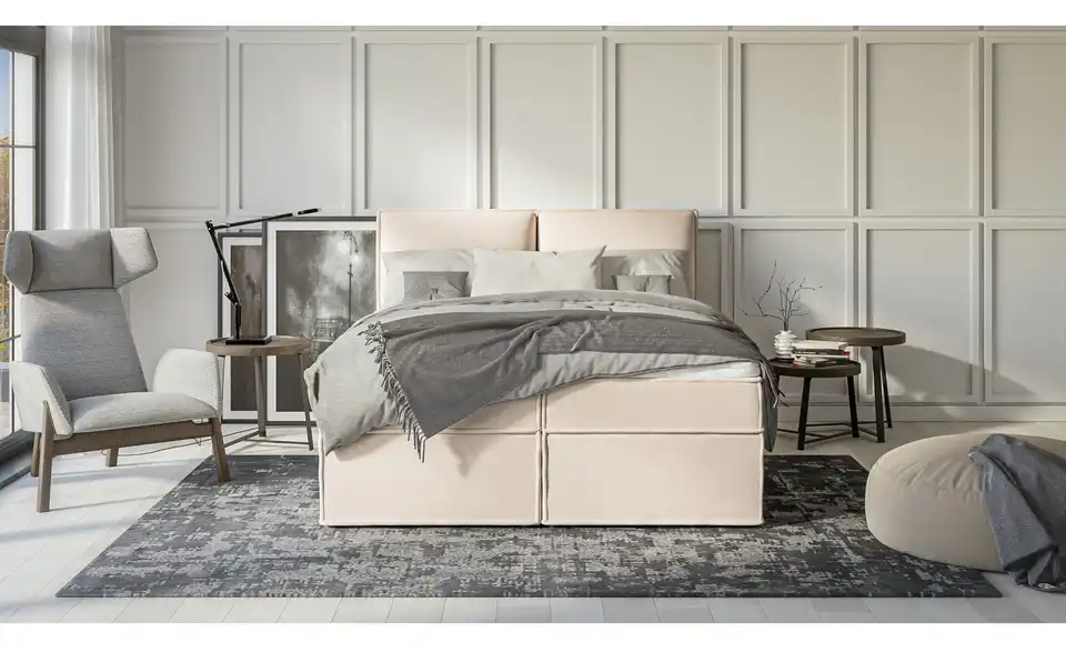 Boxspringbett, in Wohnsituation