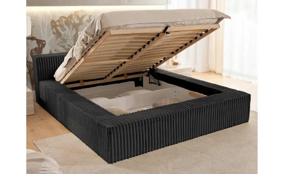 Polsterbett, in Wohnsituation