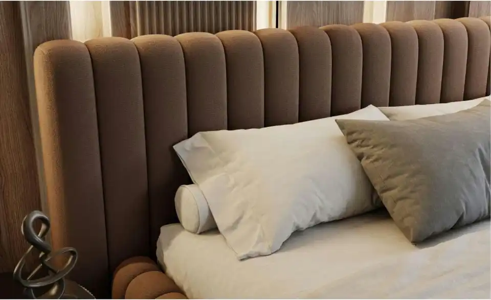 Polsterbett, Detailansicht