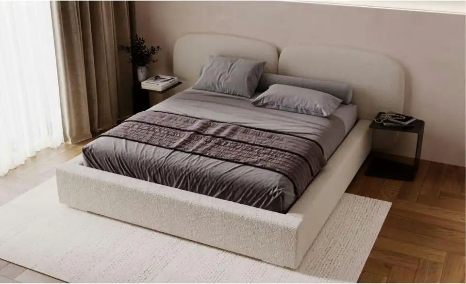 Polsterbett, in Wohnsituation