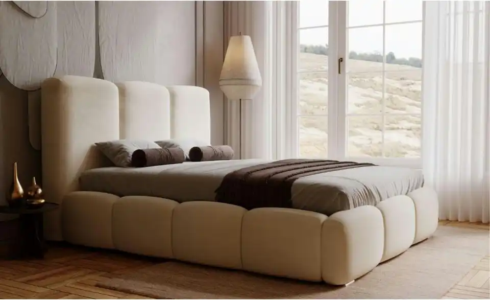 Polsterbett, in Wohnsituation