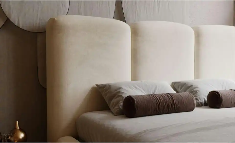 Polsterbett, Detailansicht