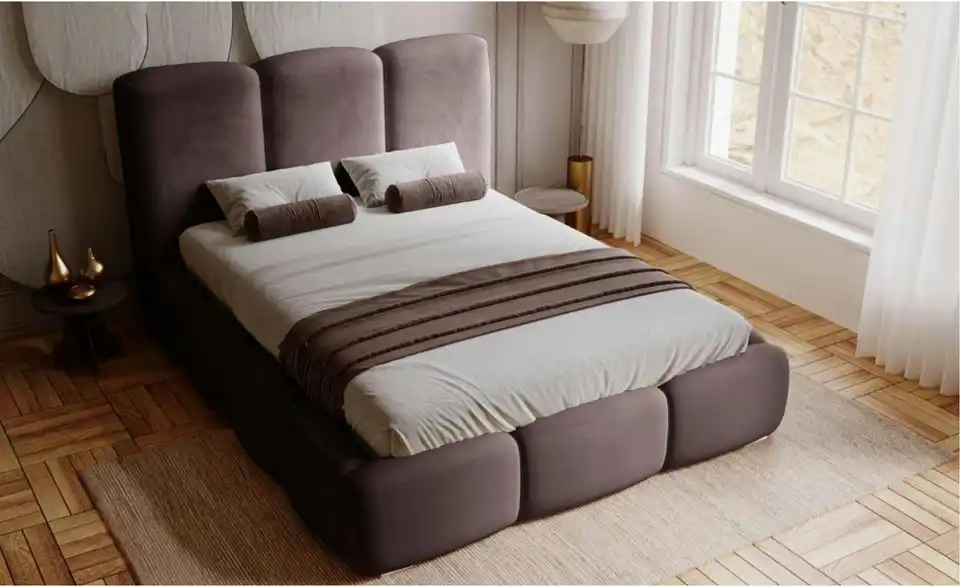 Polsterbett, in Wohnsituation