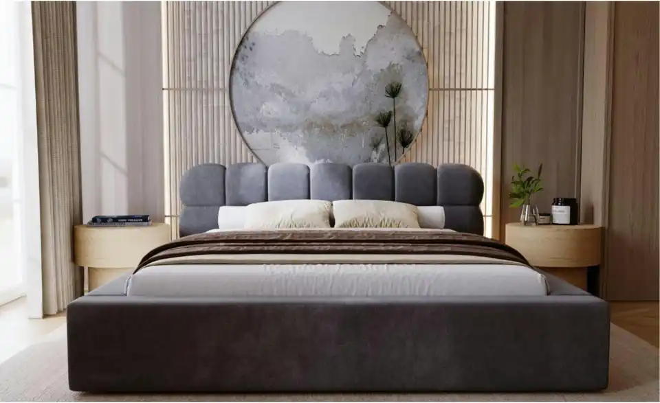 Polsterbett, in Wohnsituation