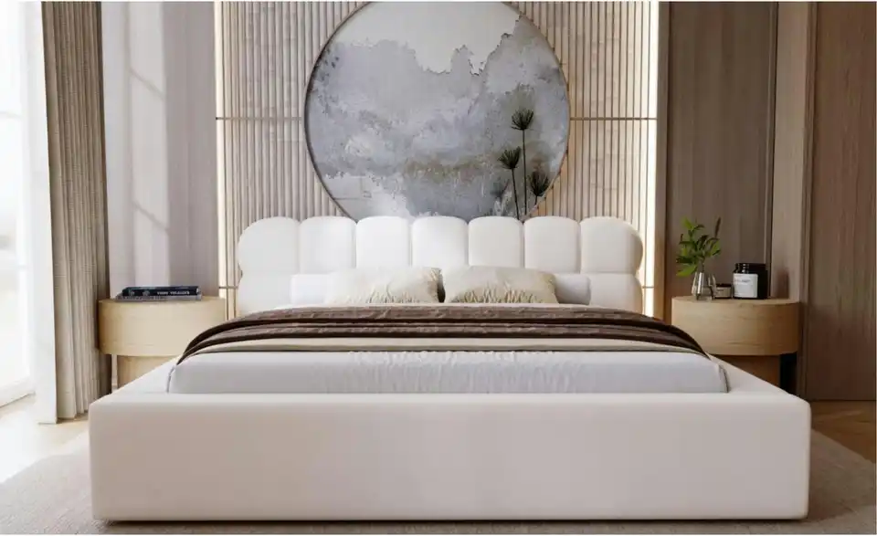 Polsterbett, in Wohnsituation