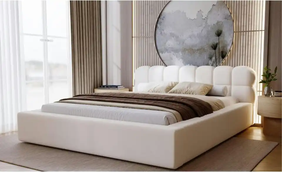 Polsterbett, in Wohnsituation