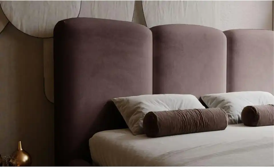 Polsterbett, Detailansicht