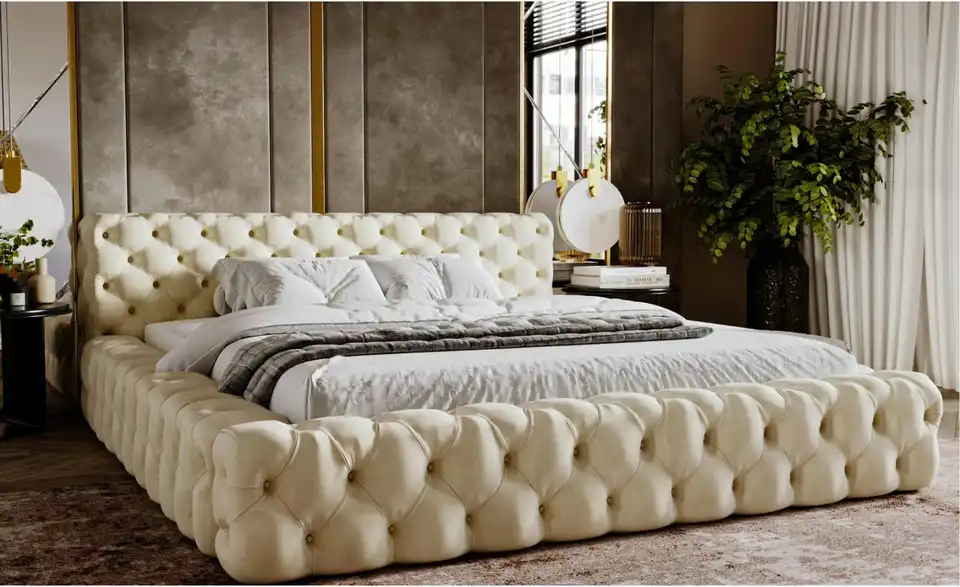 Polsterbett, in Wohnsituation