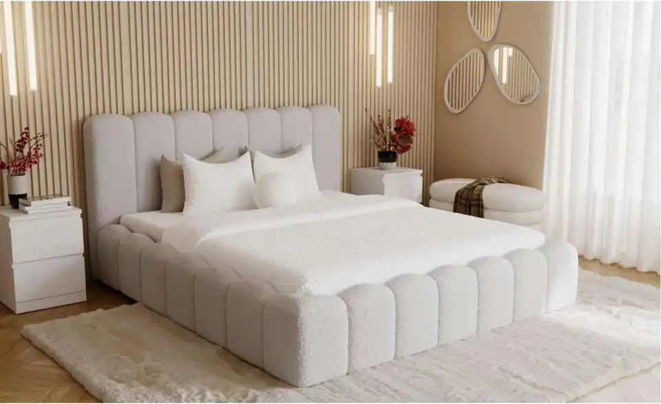 Polsterbett, in Wohnsituation