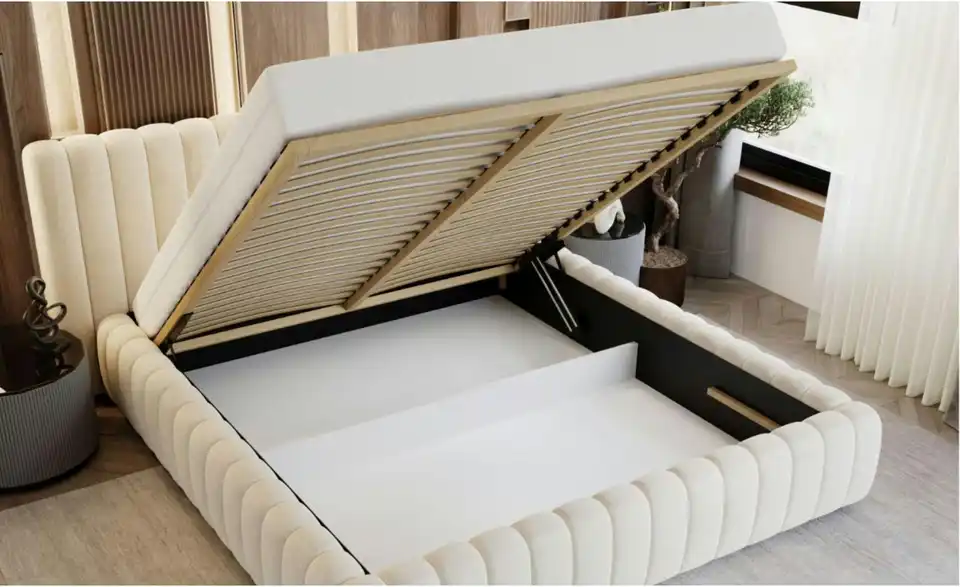 Polsterbett, geöffnet