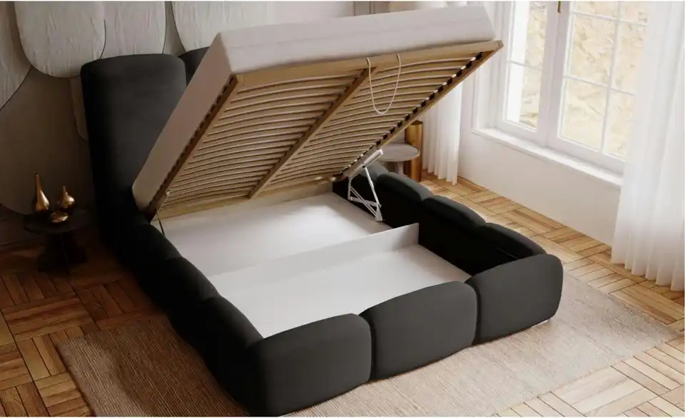 Polsterbett, geöffnet