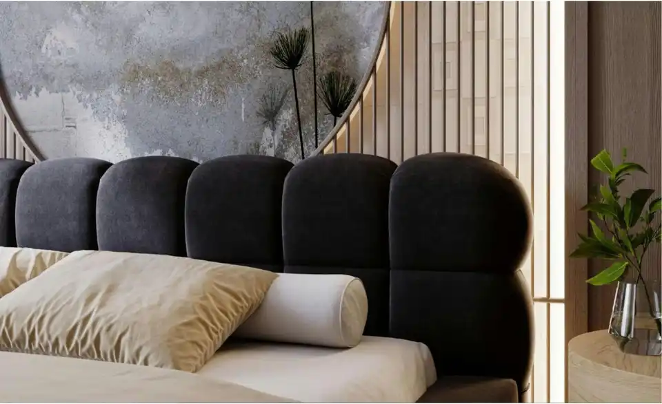 Polsterbett, Detailansicht