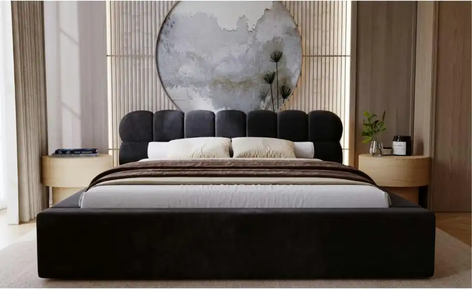 Polsterbett, in Wohnsituation