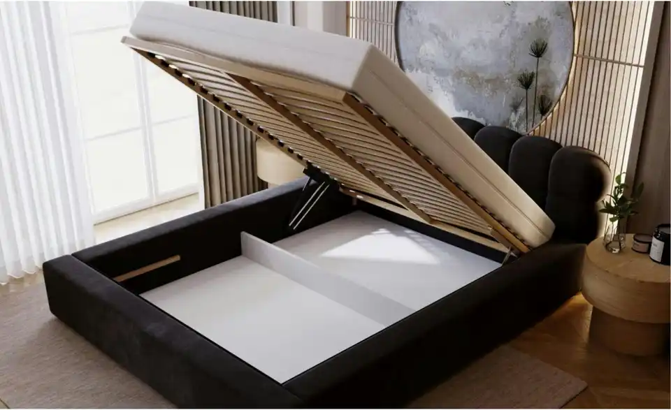 Polsterbett, geöffnet