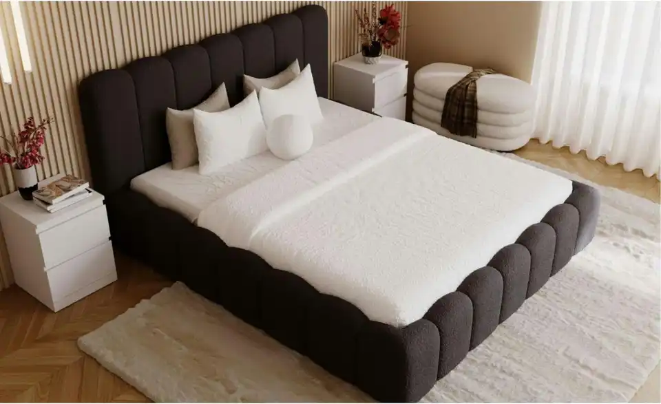 Polsterbett, in Wohnsituation