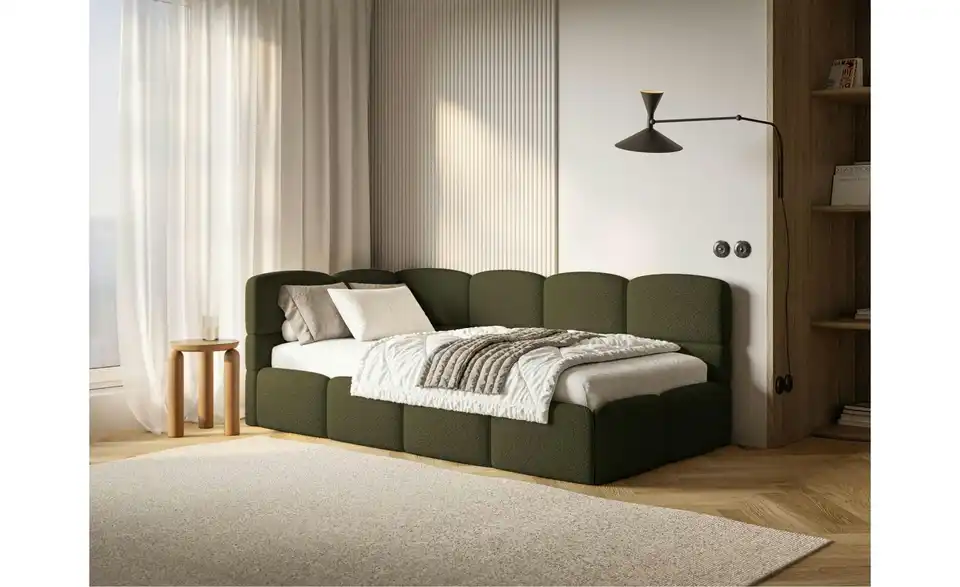 Selsey Polsterliege Cloudy mit Bettkasten, in Wohnsituation