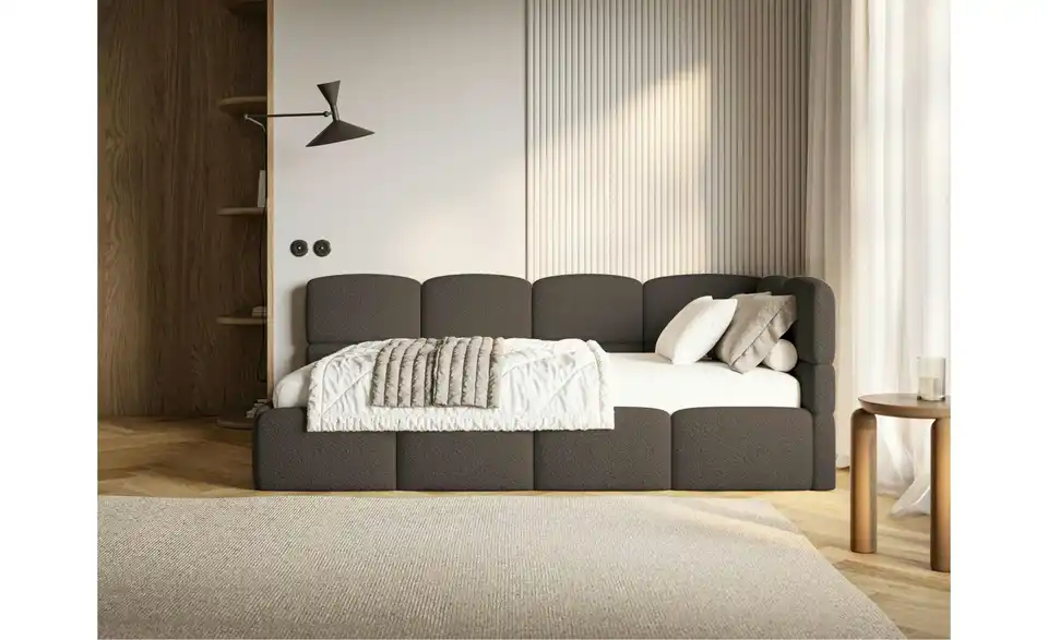 Selsey Polsterliege Cloudy mit Matratze und Bettkasten, in Wohnsituation