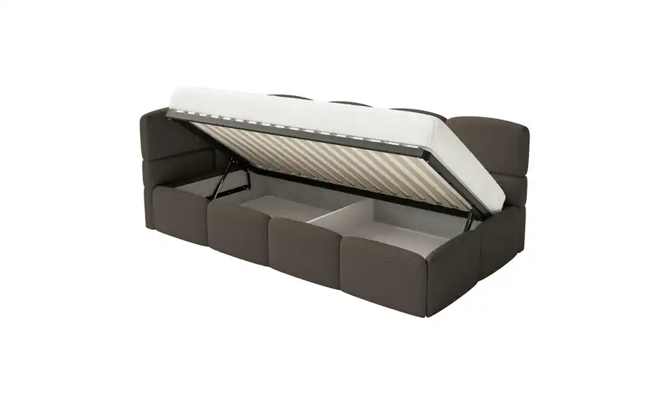 Selsey Polsterliege Cloudy mit Bettkasten, Funktionsansicht