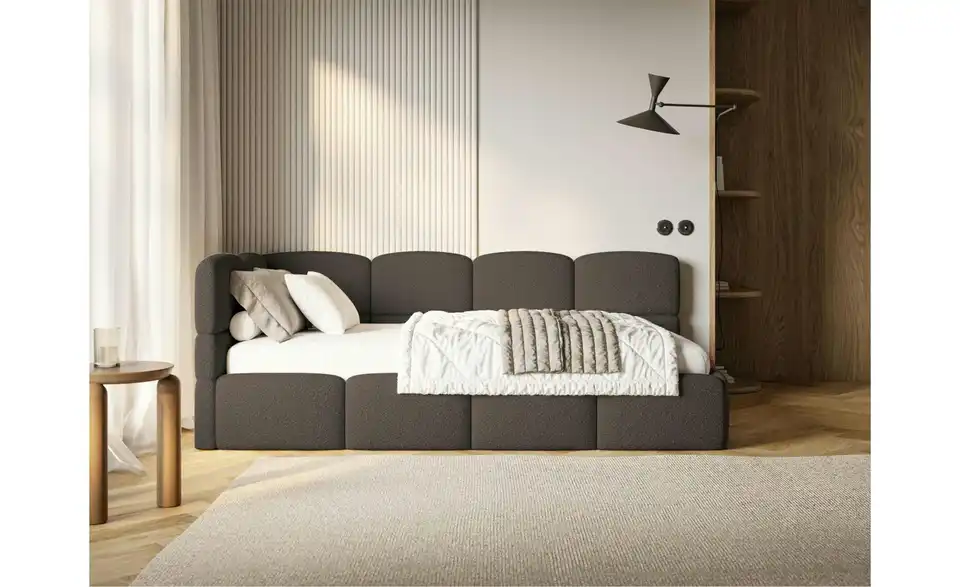 Selsey Polsterliege Cloudy mit Bettkasten, in Wohnsituation