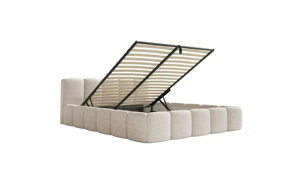 Selsey Polsterbett Cloudy Low mit Bettkasten, Funktionsansicht