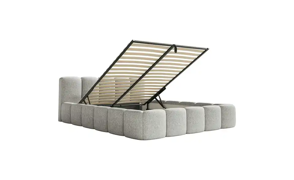 Selsey Polsterbett Cloudy Low mit Bettkasten, Funktionsansicht