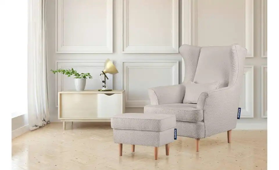 KONSIMO Ohrensessel, in Wohnsituation