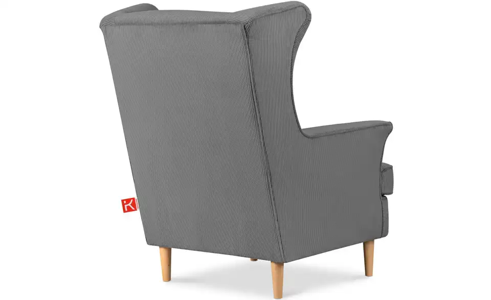 KONSIMO Ohrensessel, Rückansicht