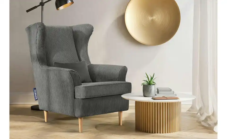 KONSIMO Ohrensessel, in Wohnsituation