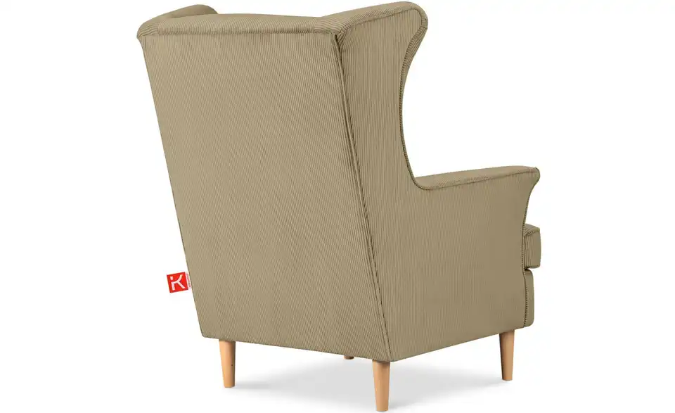 KONSIMO Ohrensessel, Rückansicht