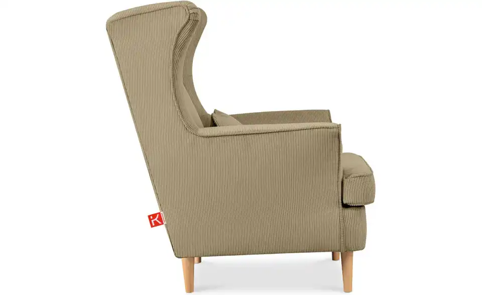 KONSIMO Ohrensessel, Profilansicht