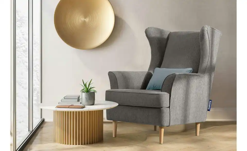 KONSIMO Ohrensessel, in Wohnsituation