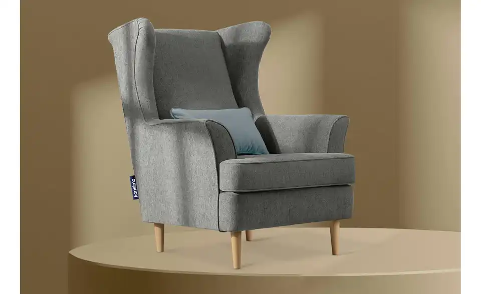 KONSIMO Ohrensessel, in Wohnsituation