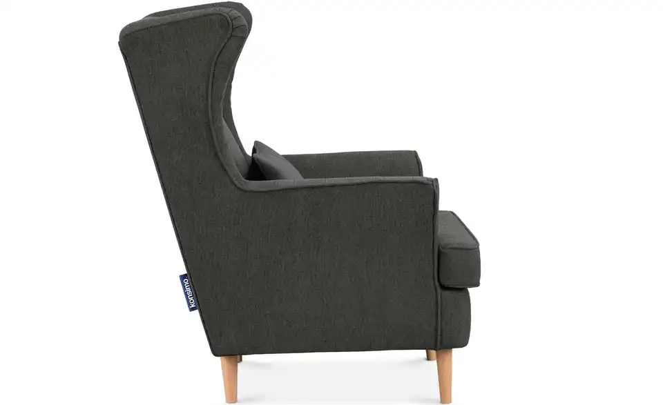 KONSIMO Ohrensessel, Profilansicht