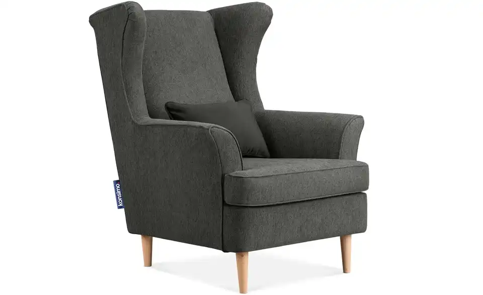 KONSIMO Ohrensessel, Detailansicht