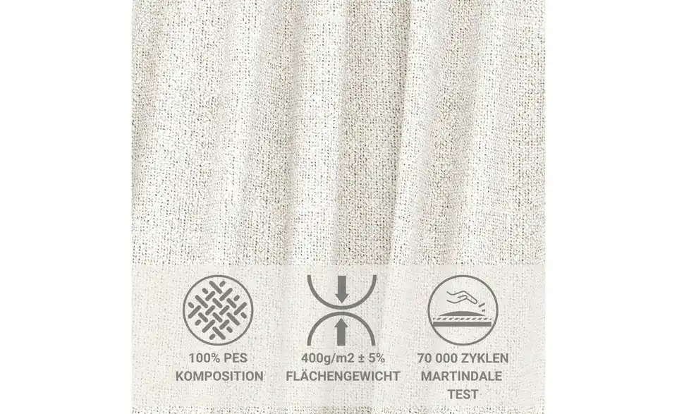 Ecksofa, Bild mit Text