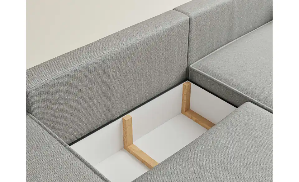 Ecksofa, Detailansicht