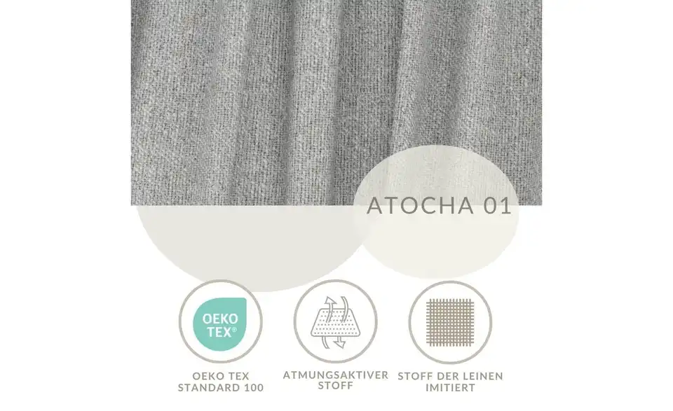 Ecksofa, Bild mit Text