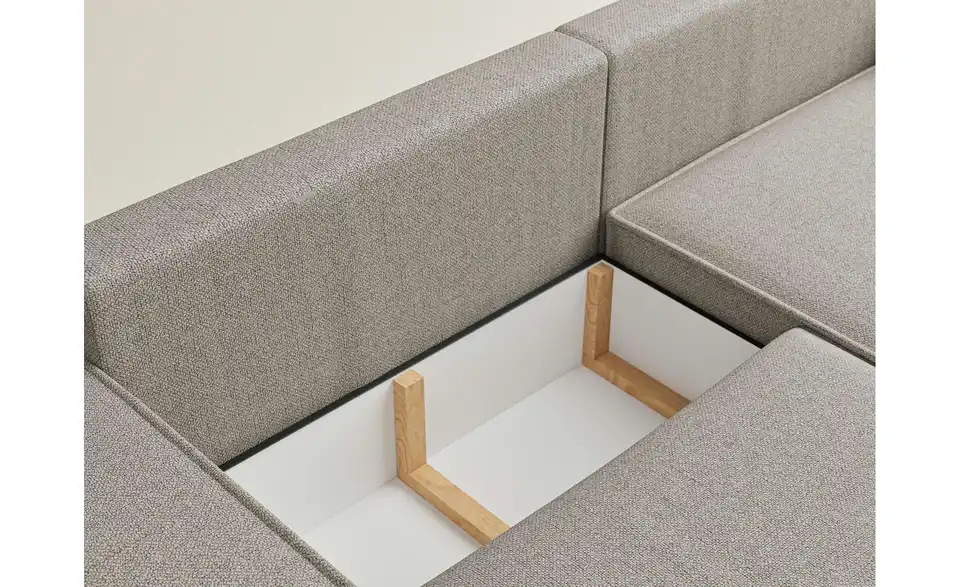 Ecksofa, Detailansicht