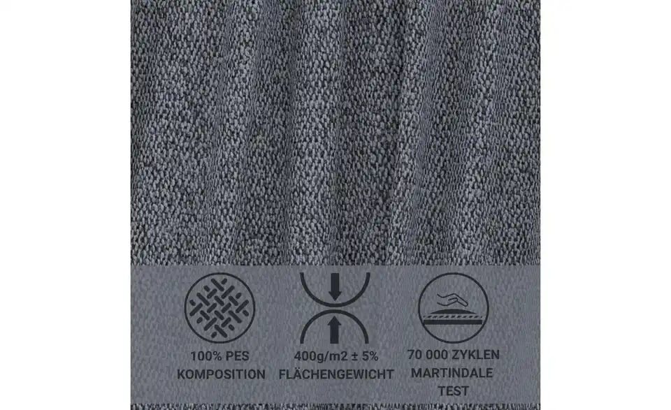 Ecksofa, Bild mit Text