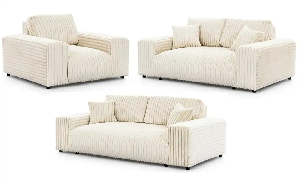 Polstergarnitur 3er-Set, Perspektive