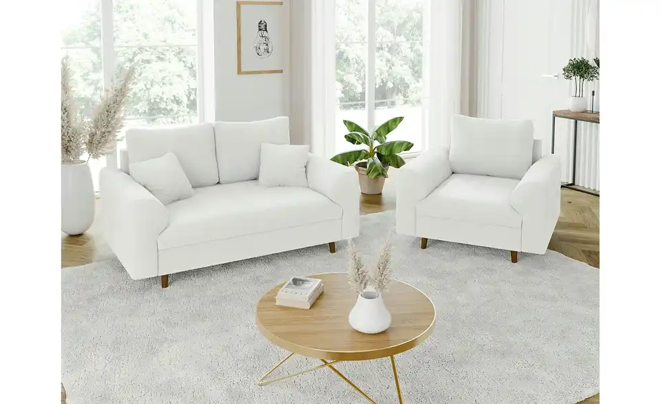 Polstergarnitur 2+1, in Wohnsituation