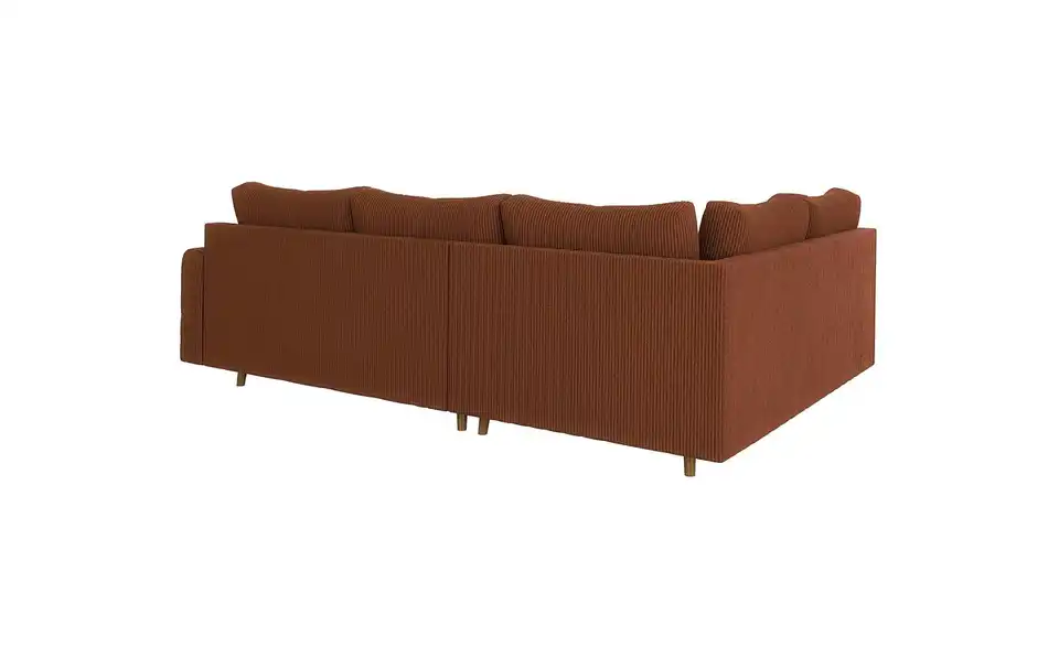 Ecksofa, Rückansicht