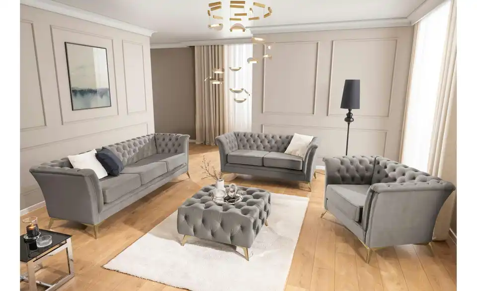 Polstergarnitur 3+2, in Wohnsituation