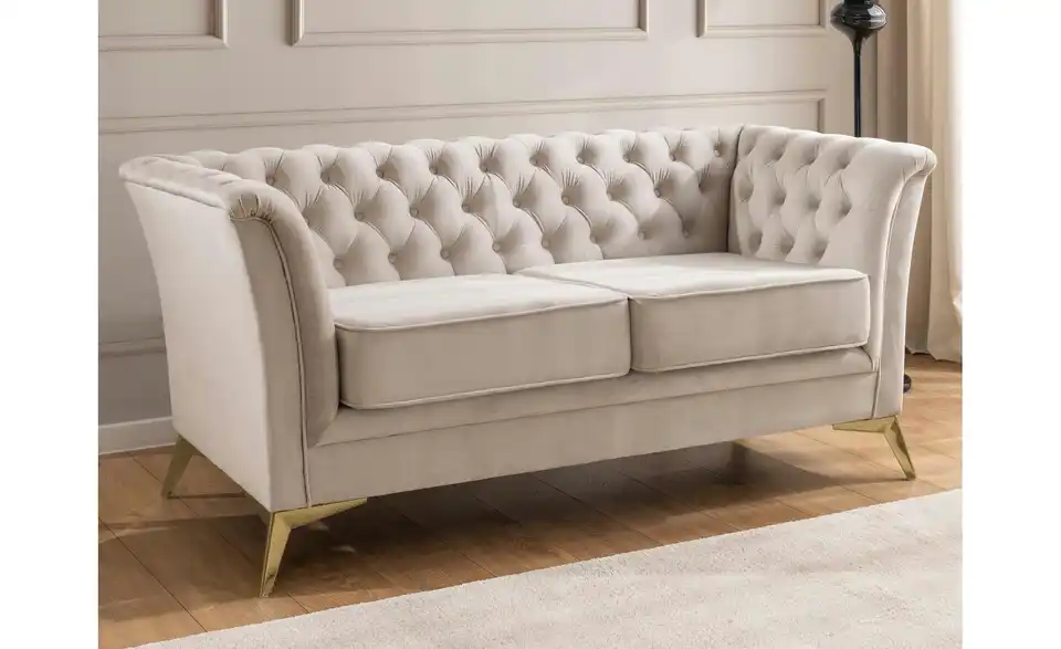 Chesterfield Polstergarnitur 3+2+1, in Wohnsituation