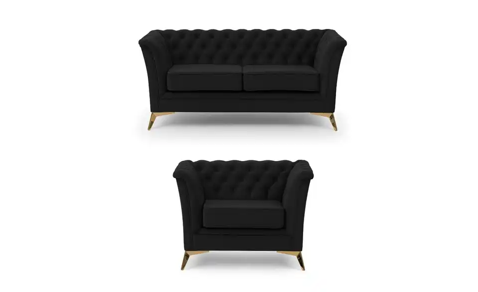 Polstergarnitur 2+1, Frontansicht