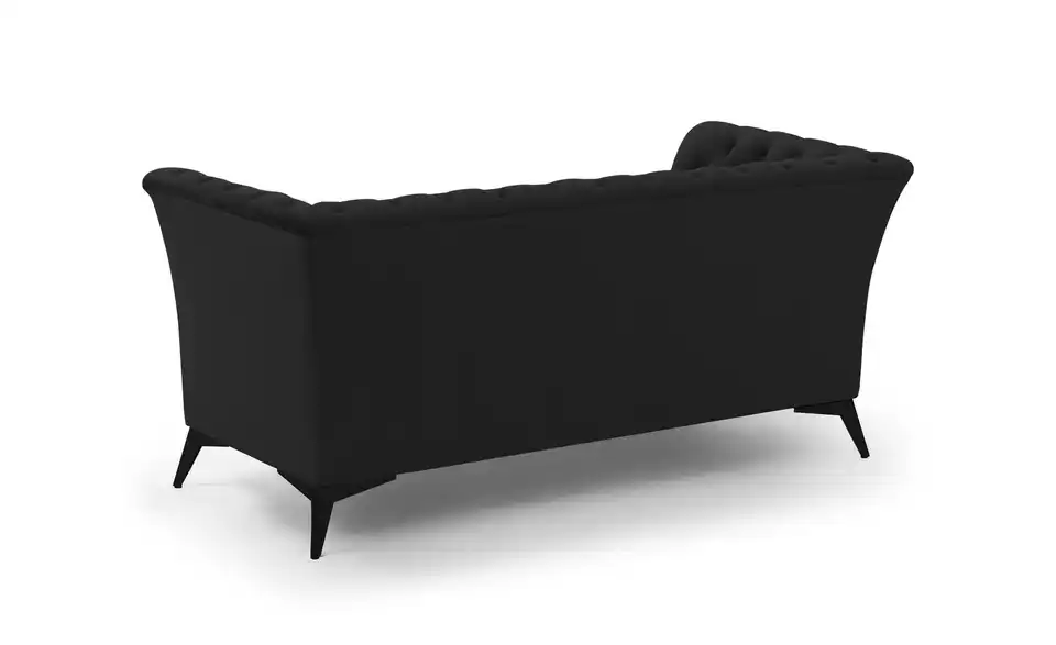 Chesterfield Polstergarnitur 3+2+1, Rückansicht