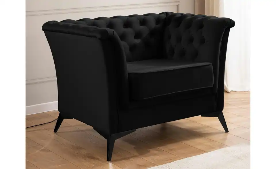 Chesterfield Polstergarnitur 3+2+1, in Wohnsituation