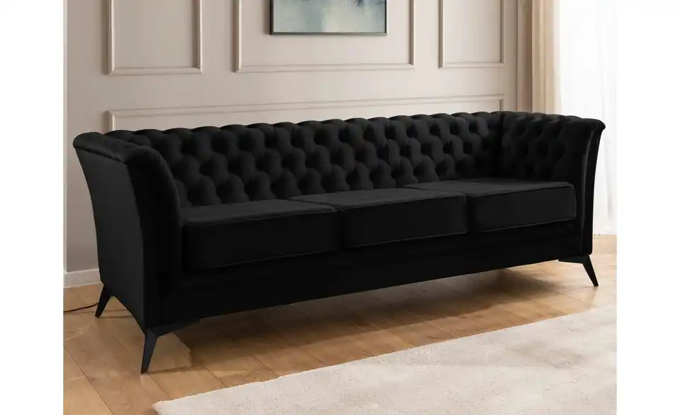 Chesterfield Polstergarnitur 3+2+1, in Wohnsituation