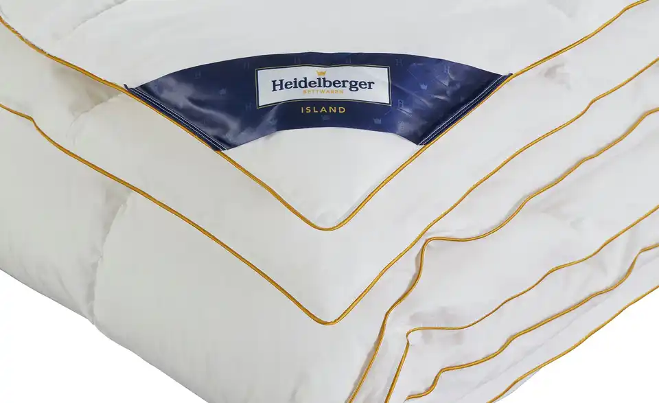 Heidelberger Bettwaren Daunendecke Island, Detailansicht
