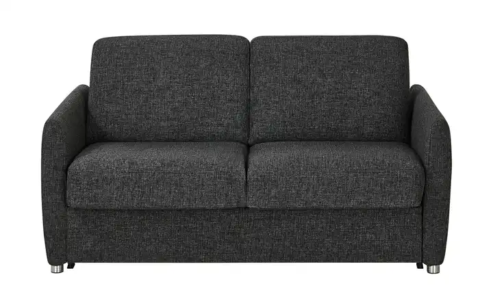 Betty Schlafsofa anthrazit - Webstoff Betty